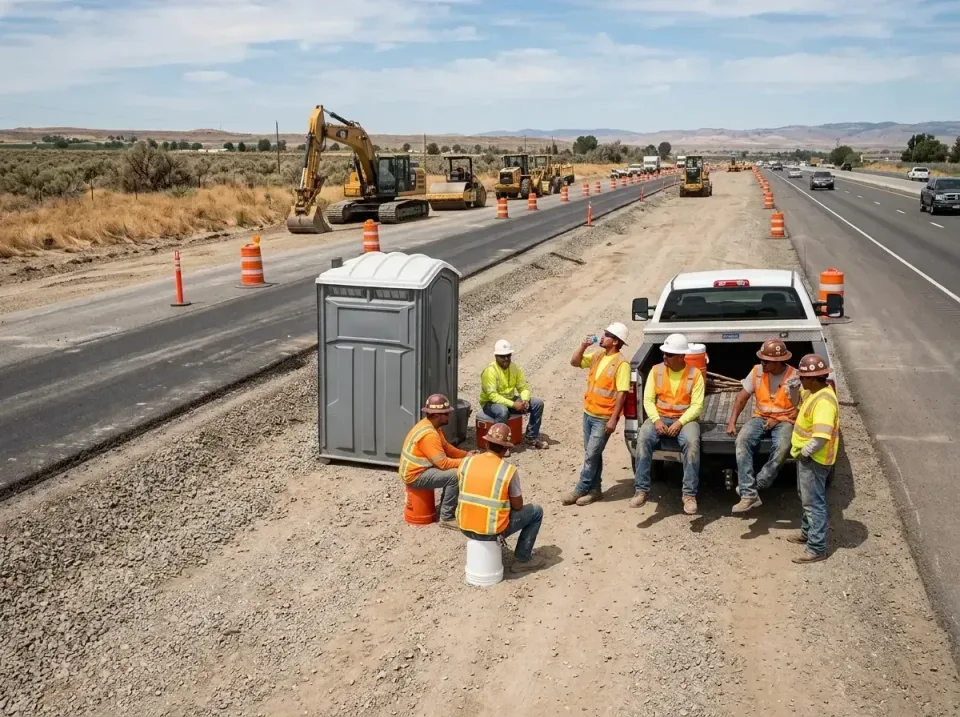highway-road-construction-crew-007 — frequently asked questions, Porta Potty and Restroom Rentals in Moss Bluff, LA